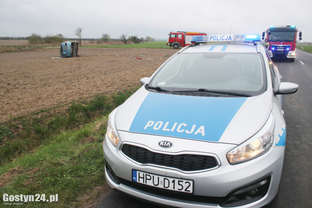 Zdarzenie drogowe na trasie Taniecznica-Grabonóg