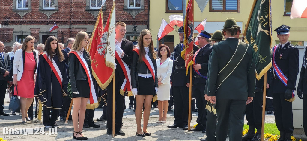 Uroczystości nadania sztandaru dla OSP w Pępowie
