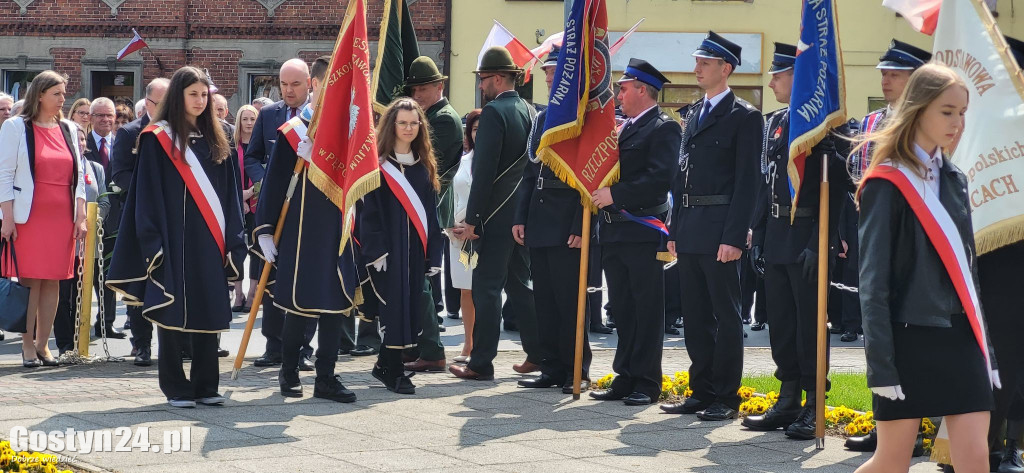 Uroczystości nadania sztandaru dla OSP w Pępowie