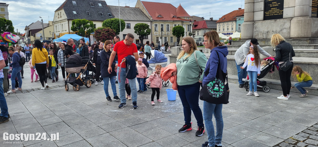 Kolorowo, ciepło i rodzinnie na rynku w Gostyniu