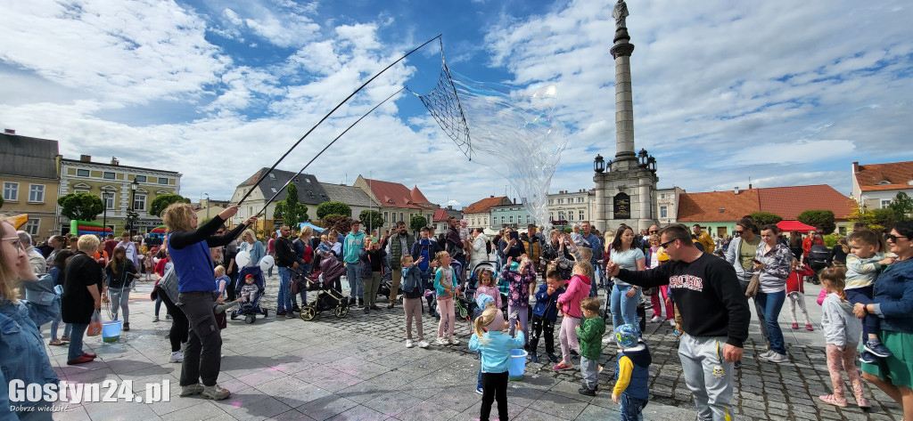 Kolorowo, ciepło i rodzinnie na rynku w Gostyniu