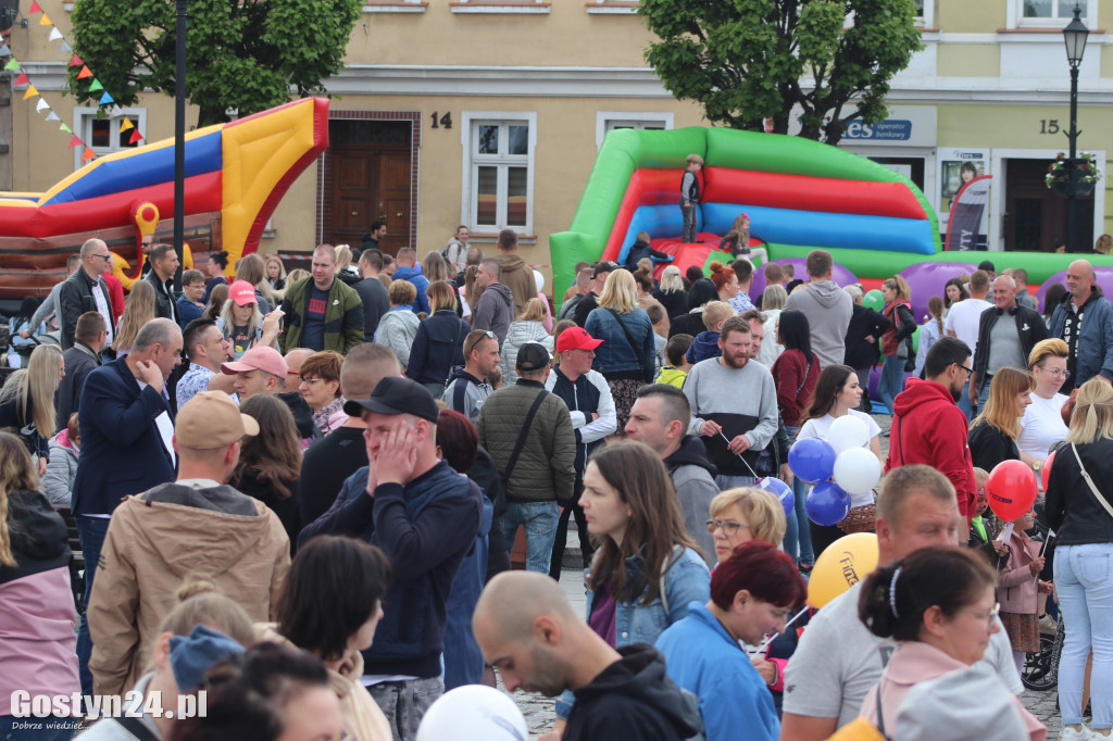 Kolorowo, ciepło i rodzinnie na rynku w Gostyniu