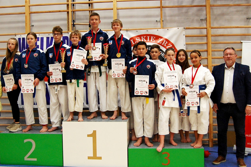 Zawody w Czerniejewie, w ramach Wielkopolskiej Otwartej Ligi Karate