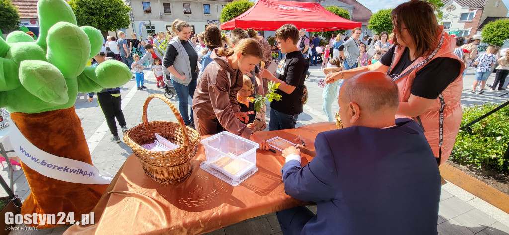 630 drzewek na 630-lecie Borku Wlkp.