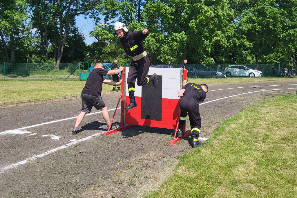 Zawody sportowo-pożarnicze w Pępowie