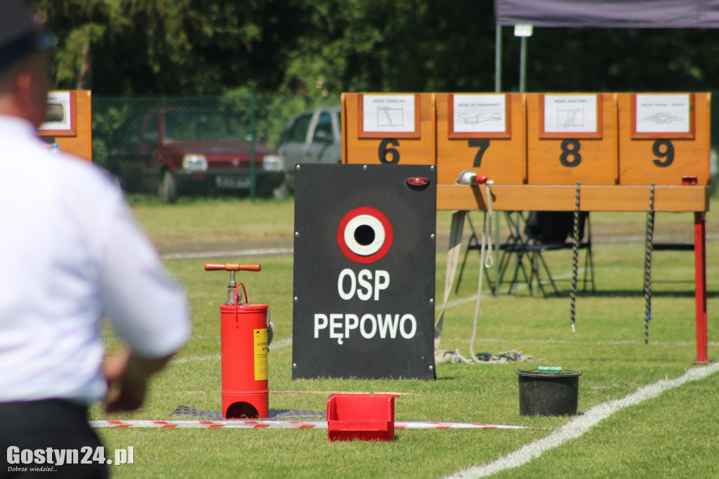 Zawody sportowo-pożarnicze w Pępowie
