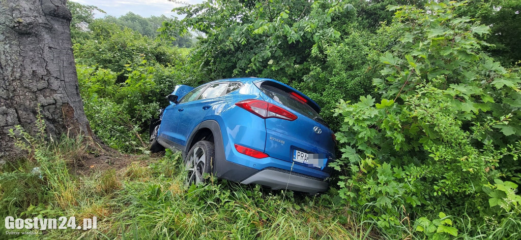 Poranny wypadek na trasie Gogolewo-Niepart