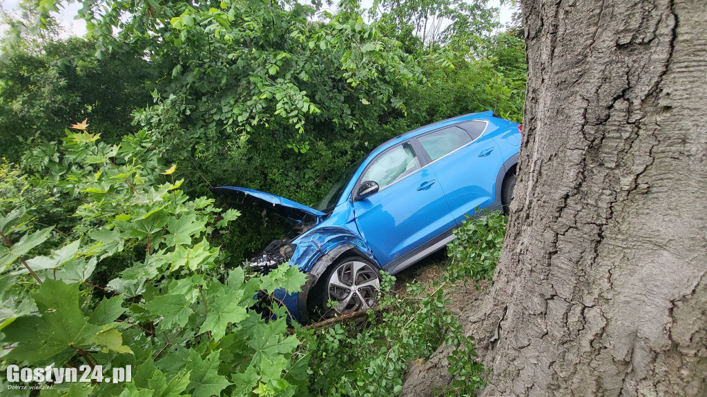 Poranny wypadek na trasie Gogolewo-Niepart