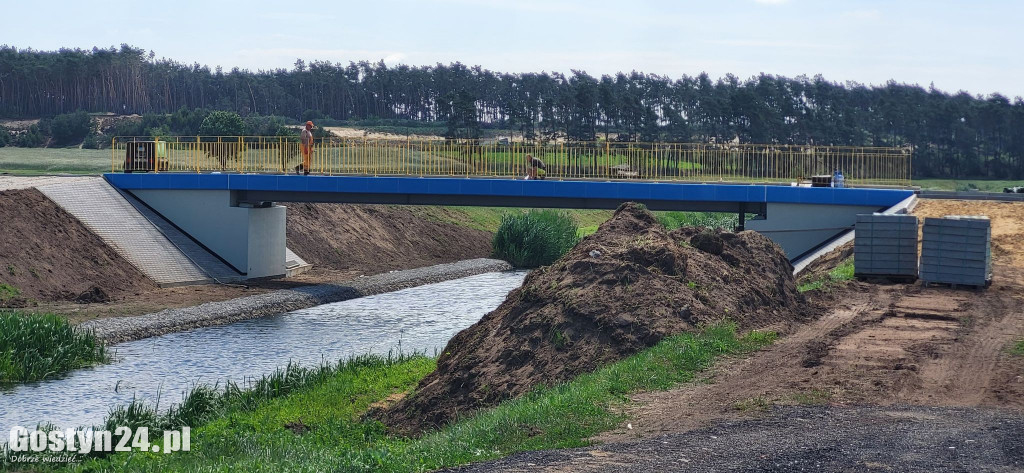 Ostatni etap budowy ścieżki Gostyń-Kunowo