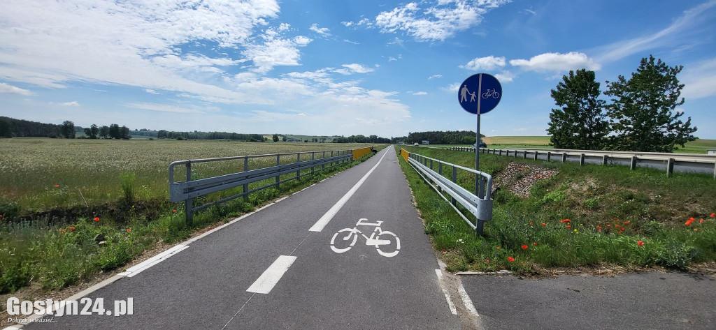 Ostatni etap budowy ścieżki Gostyń-Kunowo