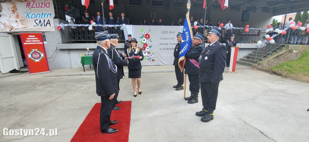 Obchody 100-lecia OSP Pudliszki oraz ceremonia nadania sztandaru