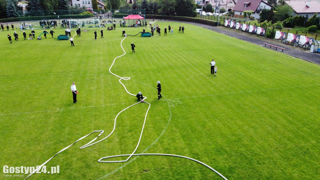 Zawody sportowo - pożarnicze w Poniecu