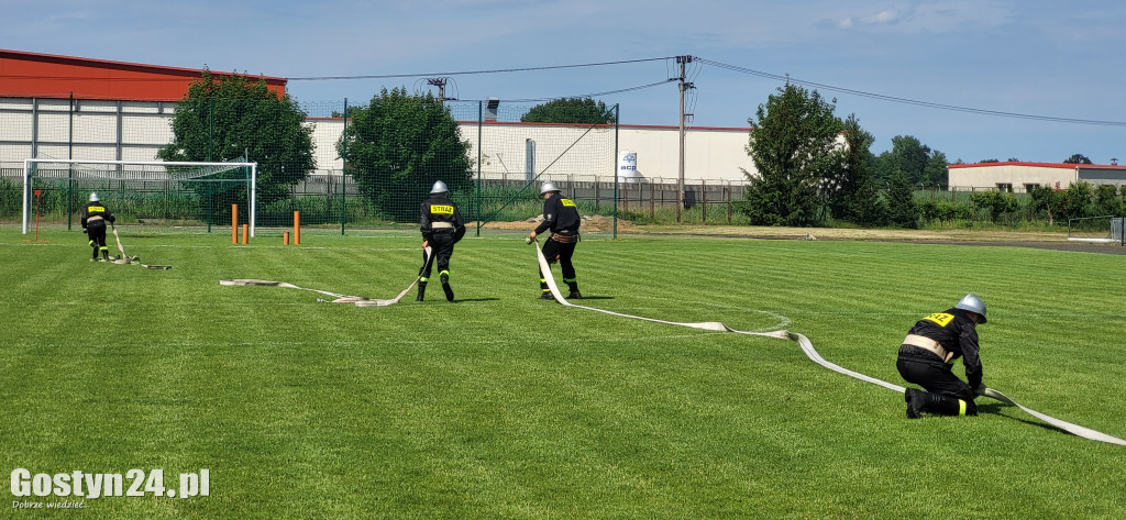Zawody sportowo - pożarnicze w Poniecu