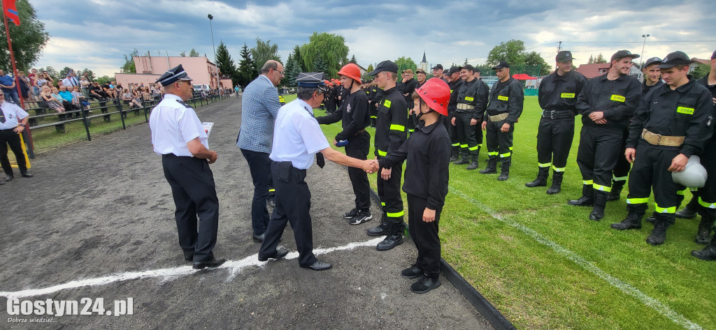 Zawody sportowo - pożarnicze w Poniecu