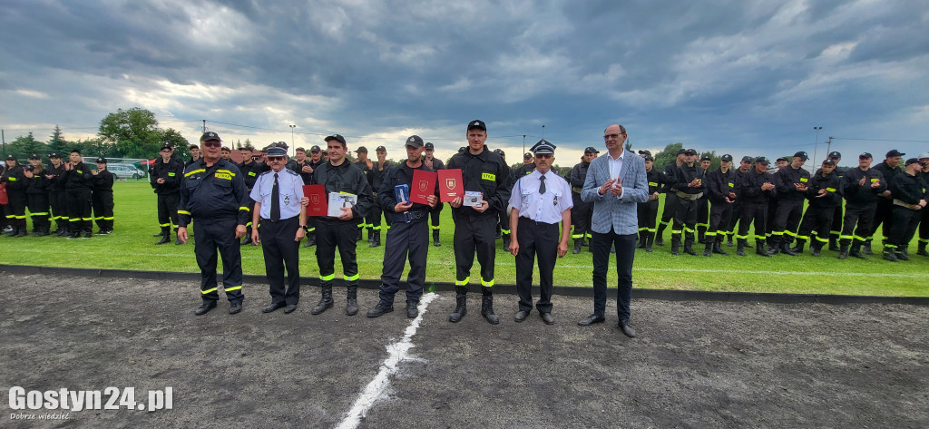 Zawody sportowo - pożarnicze w Poniecu