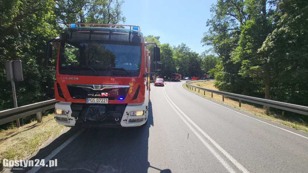 Wypadek na zakrętach w Godurowie