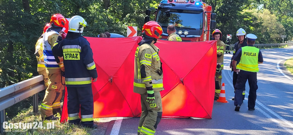 Wypadek na zakrętach w Godurowie