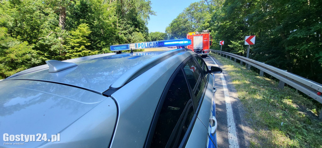 Wypadek na zakrętach w Godurowie