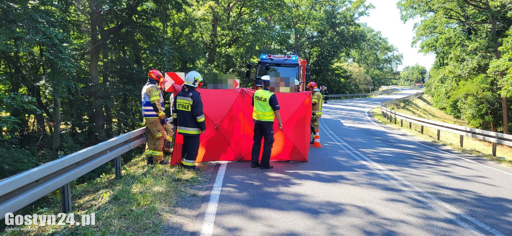 Wypadek na zakrętach w Godurowie