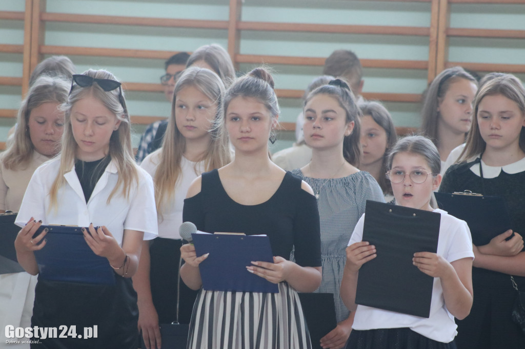 Zakończenie roku szkolnego w gostyńskiej Jedynce