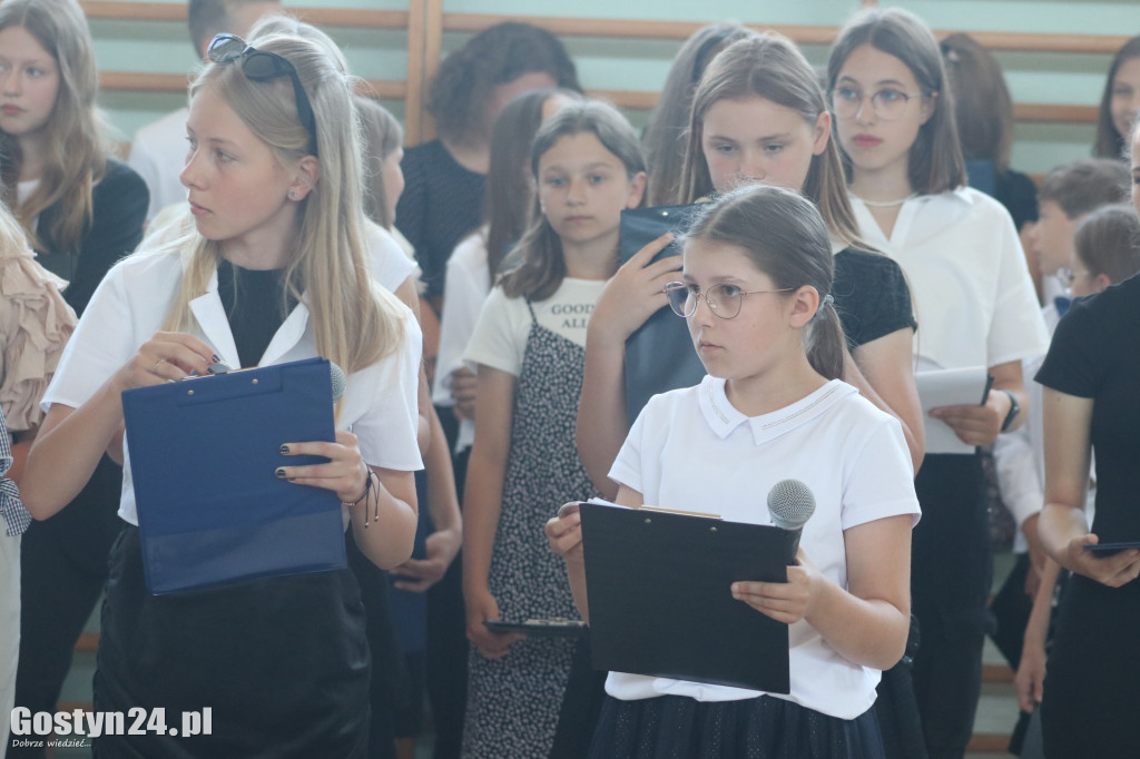 Zakończenie roku szkolnego w gostyńskiej Jedynce