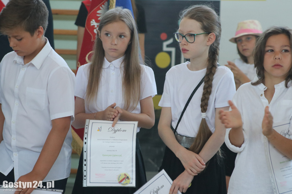 Zakończenie roku szkolnego w gostyńskiej Jedynce