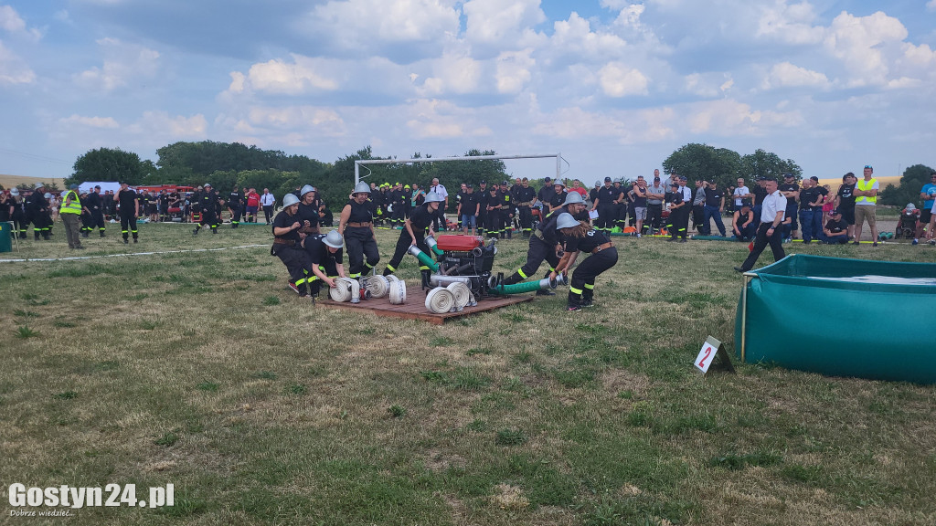 Zawody strażackie na stadionie w Daleszynie