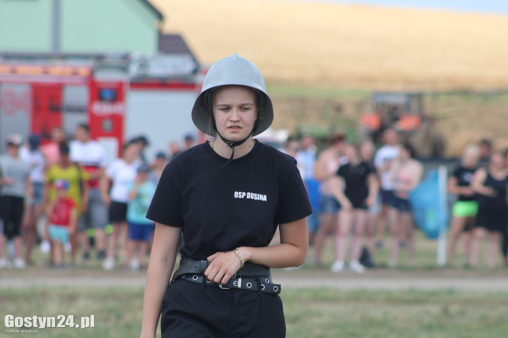 Zawody strażackie na stadionie w Daleszynie