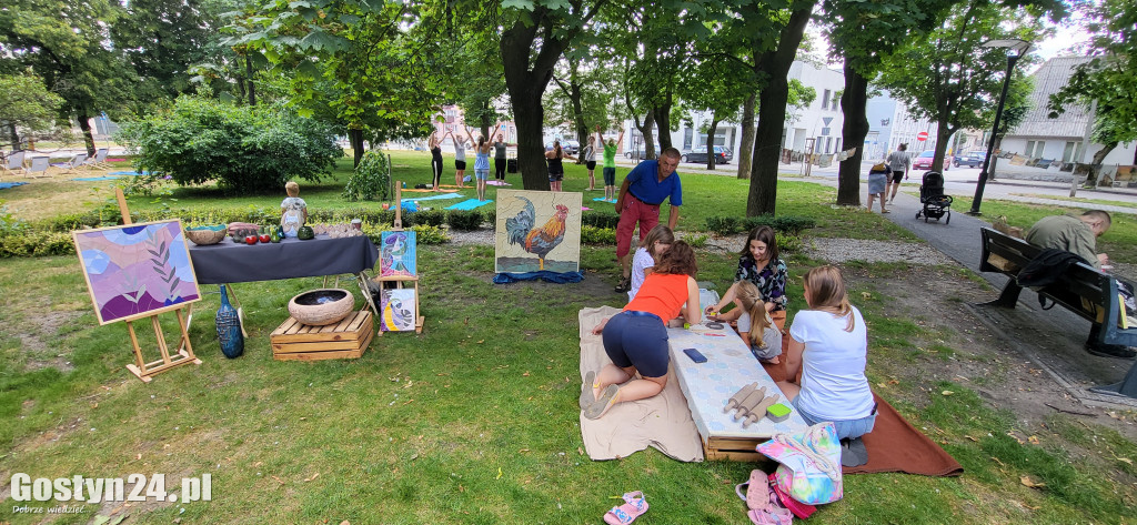 Kulturalny piknik w gostyńskich plantach