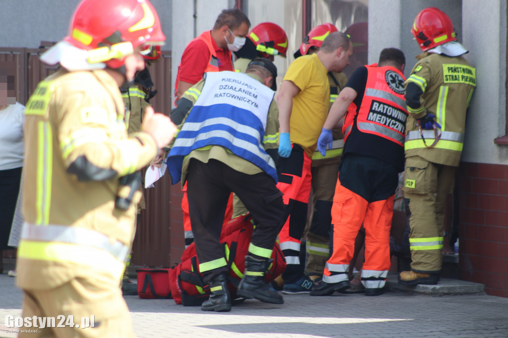 Wypadek na ul. Powstańców Wlkp. w Gostyniu