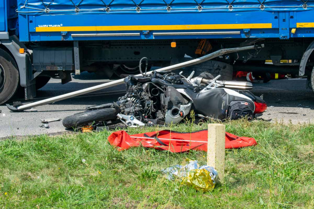 Śmiertelny wypadek na drodze wojewódzkiej