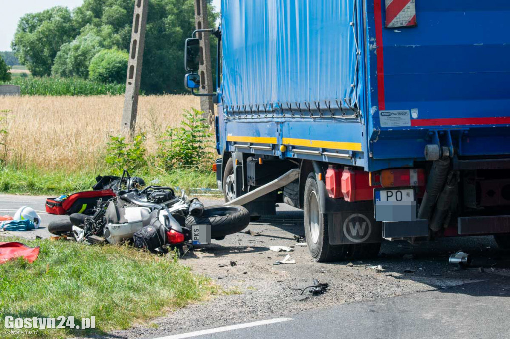 Śmiertelny wypadek na drodze wojewódzkiej