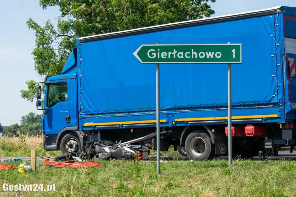 Śmiertelny wypadek na drodze wojewódzkiej