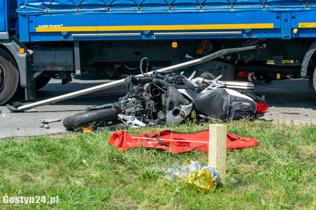 Śmiertelny wypadek na drodze wojewódzkiej