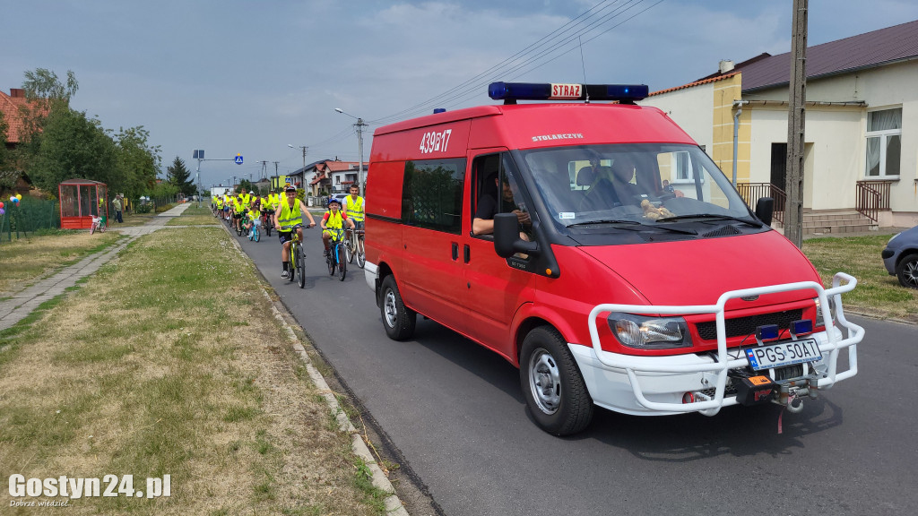 Rowerówka w Łęce Wielkiej, po zdrowie dla Zuzi Suleckiej