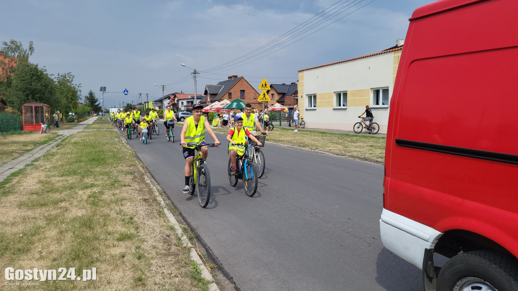 Rowerówka w Łęce Wielkiej, po zdrowie dla Zuzi Suleckiej