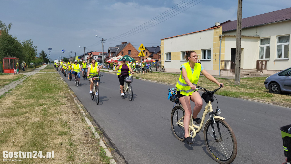 Rowerówka w Łęce Wielkiej, po zdrowie dla Zuzi Suleckiej