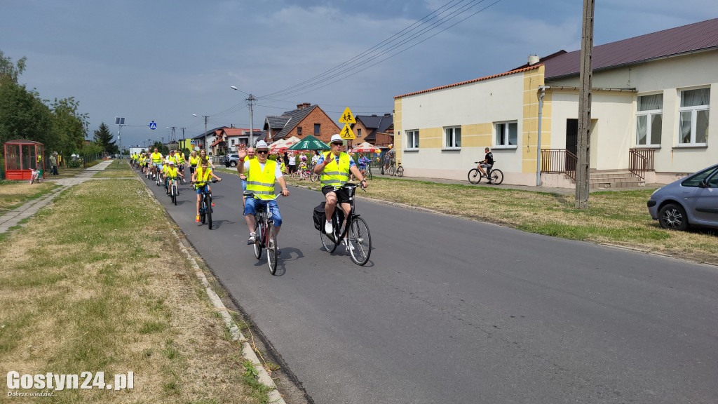 Rowerówka w Łęce Wielkiej, po zdrowie dla Zuzi Suleckiej
