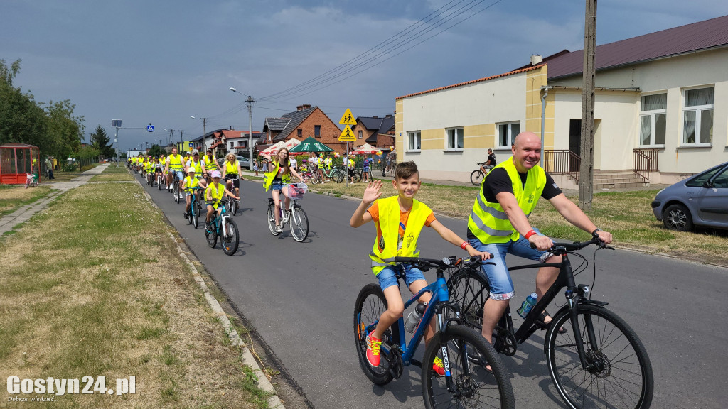 Rowerówka w Łęce Wielkiej, po zdrowie dla Zuzi Suleckiej