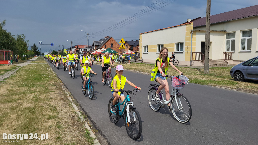 Rowerówka w Łęce Wielkiej, po zdrowie dla Zuzi Suleckiej