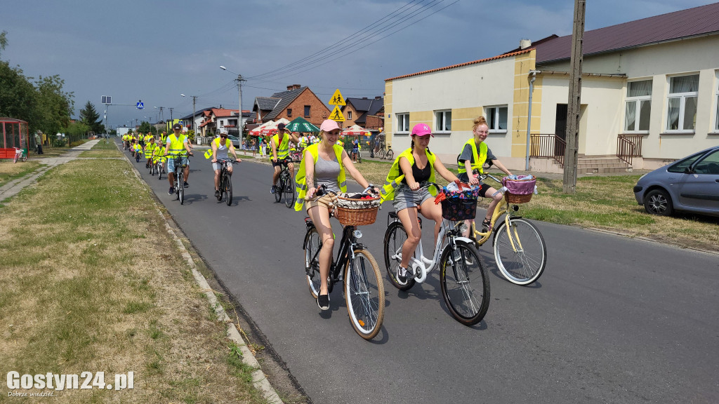 Rowerówka w Łęce Wielkiej, po zdrowie dla Zuzi Suleckiej