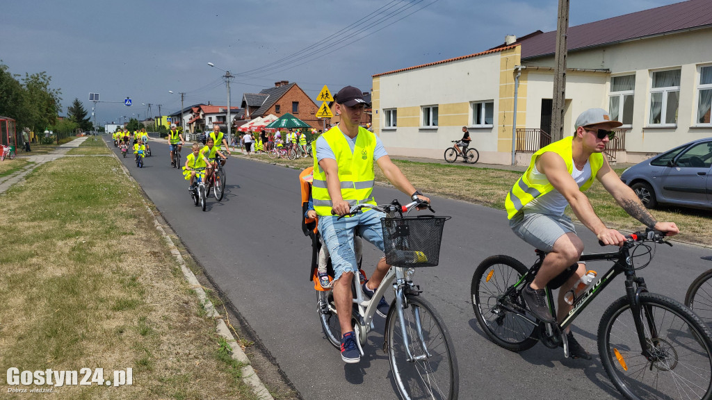Rowerówka w Łęce Wielkiej, po zdrowie dla Zuzi Suleckiej