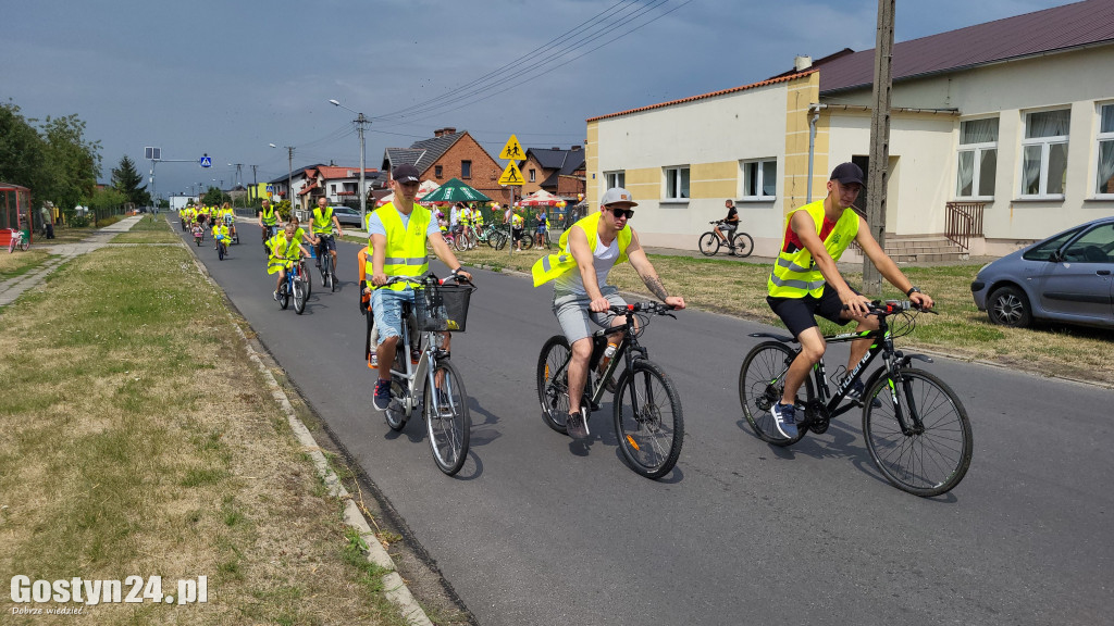 Rowerówka w Łęce Wielkiej, po zdrowie dla Zuzi Suleckiej