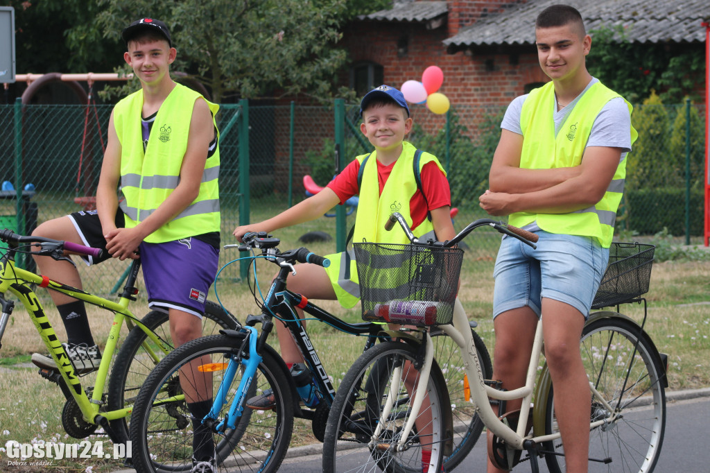 Rowerówka w Łęce Wielkiej, po zdrowie dla Zuzi Suleckiej