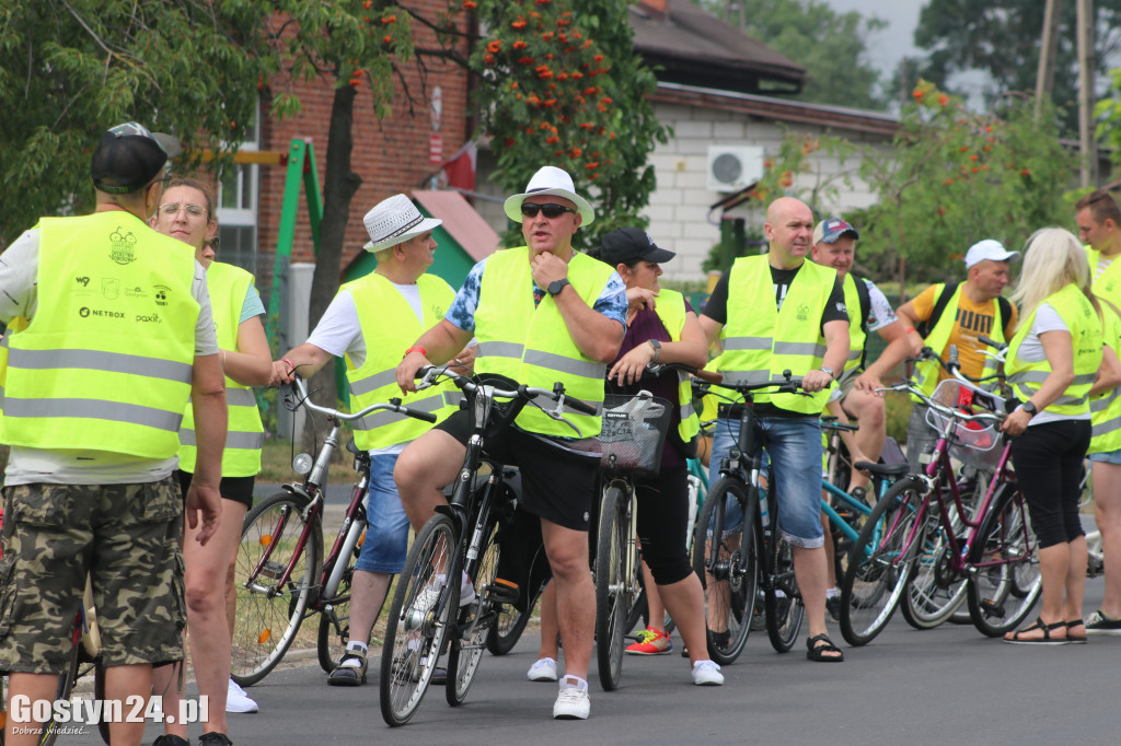 Rowerówka w Łęce Wielkiej, po zdrowie dla Zuzi Suleckiej