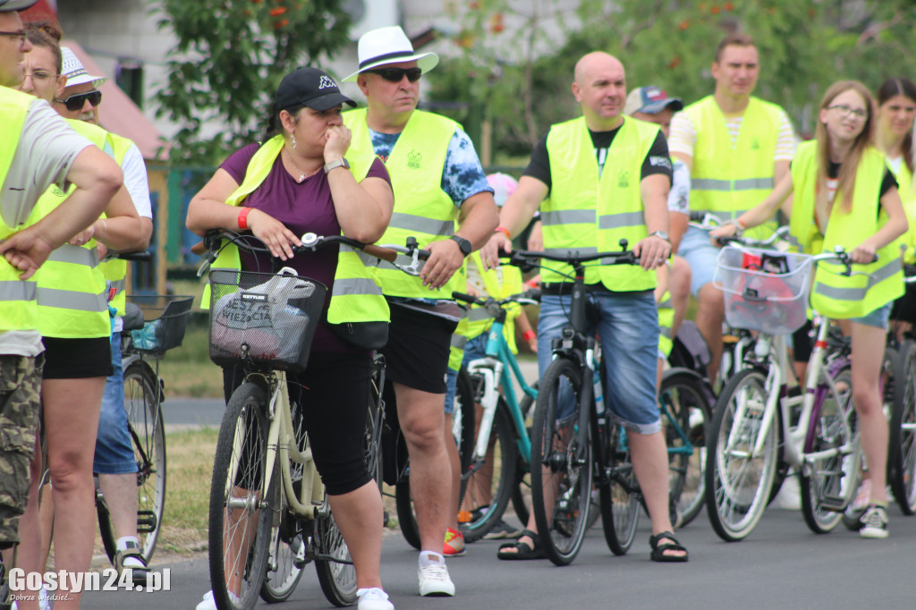 Rowerówka w Łęce Wielkiej, po zdrowie dla Zuzi Suleckiej