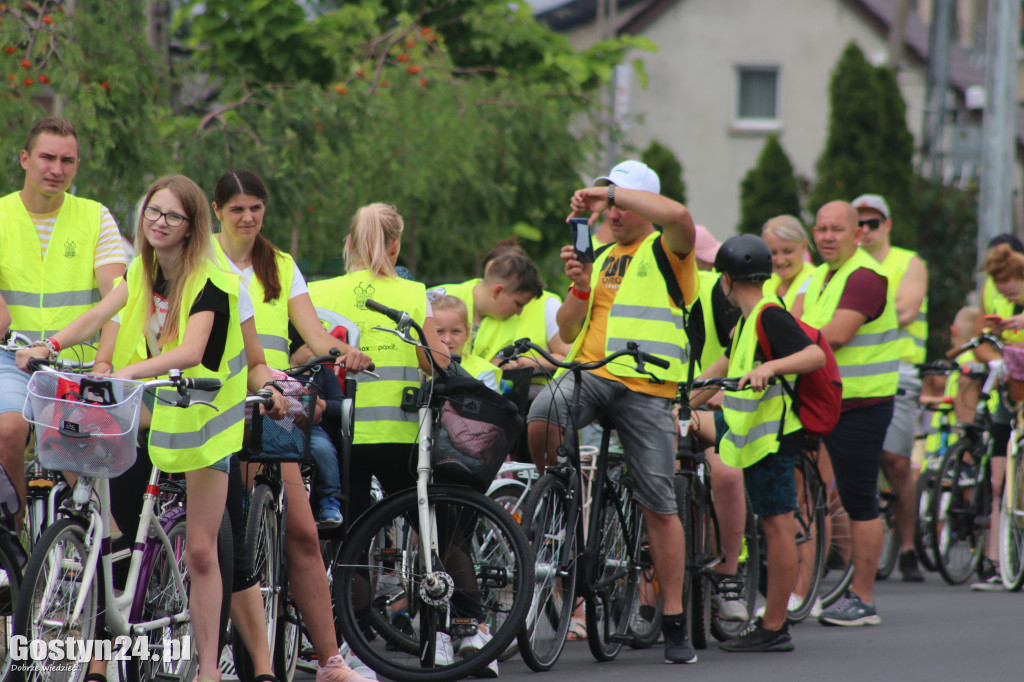 Rowerówka w Łęce Wielkiej, po zdrowie dla Zuzi Suleckiej