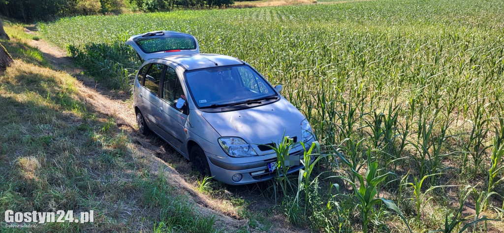Potrącenie rowerzysty na trasie Karzec - Dzięczyna
