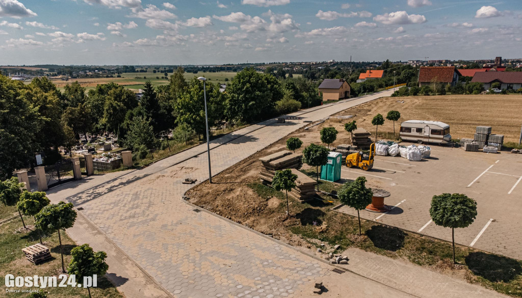 Wyremontowana ul. Droga do Klasztoru w Gostyniu
