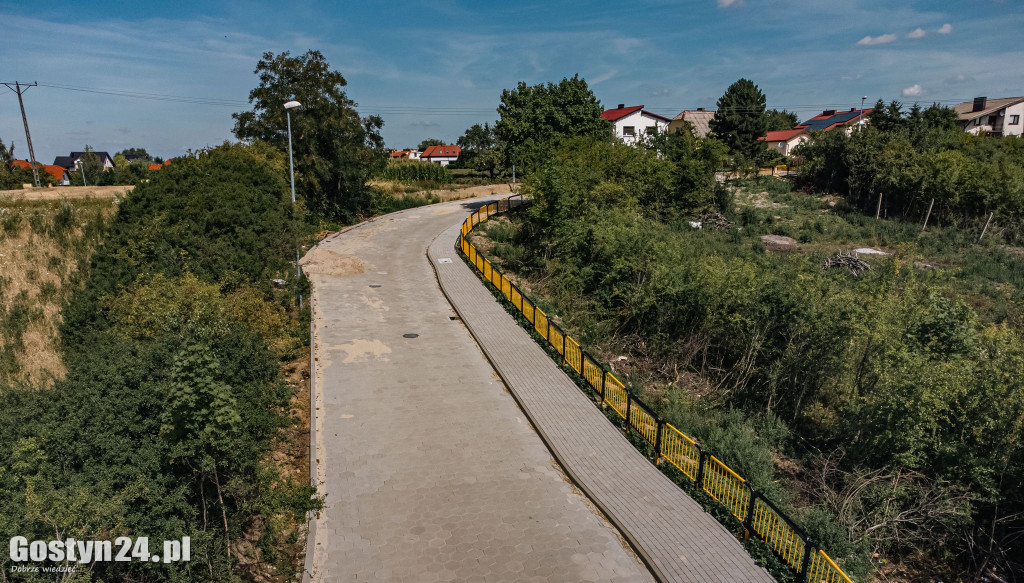 Wyremontowana ul. Droga do Klasztoru w Gostyniu